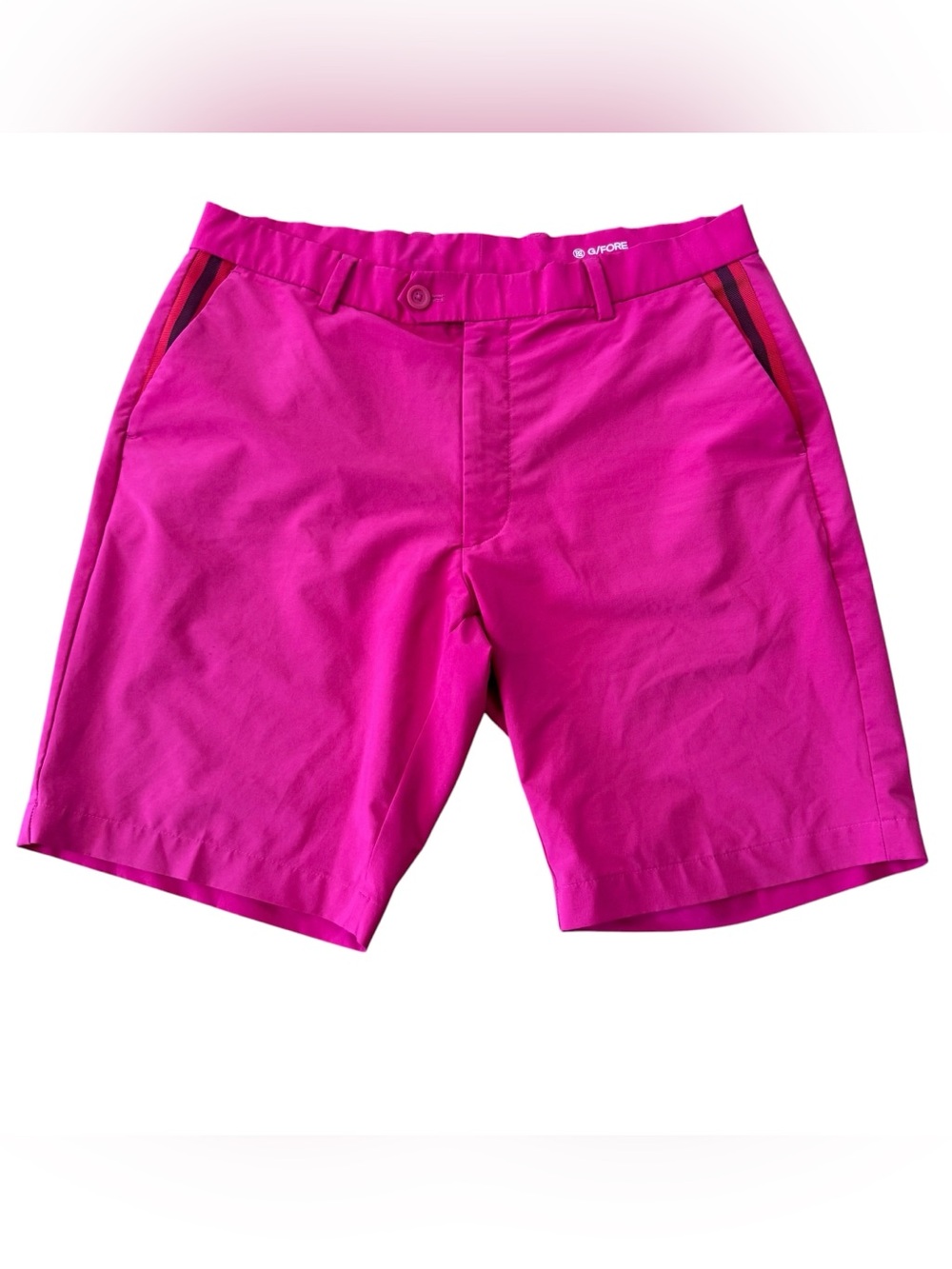 G/FORE Maverick Golf Shorts Men’s Size 34 Pink Stretch Performance